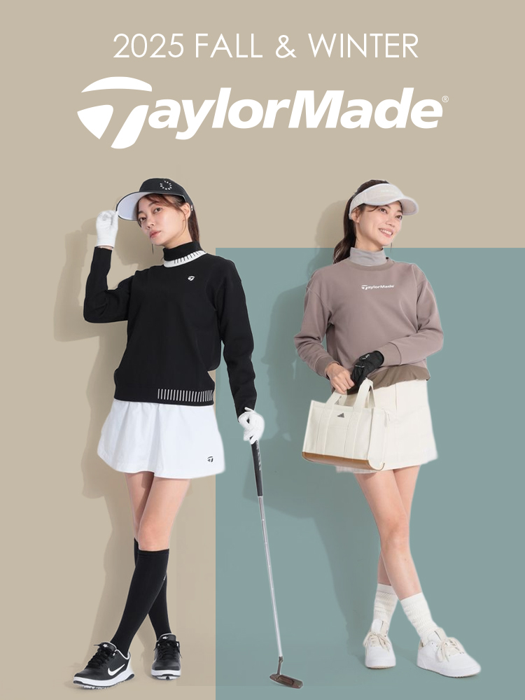 「冬ゴルフをおしゃれに楽しむ、テーラーメイドの秋冬スタイル」